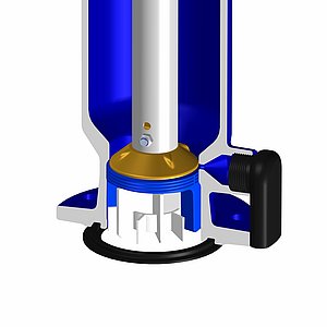 Posizione base Valvola principale PI-Radiale, posizione base